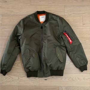 Yeezy Kanye Pablo Yeezus Tour Dark Green Bomber Jacket